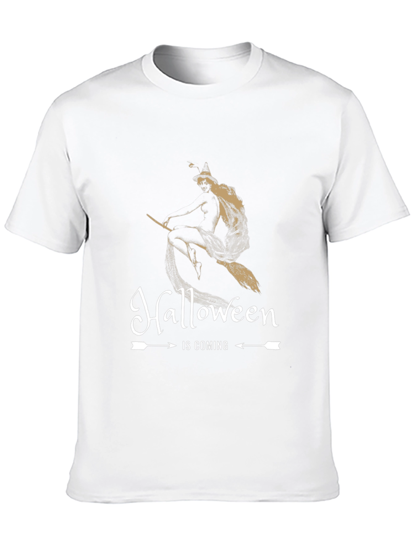 Halloween Is Coming Witch T-Shirt
