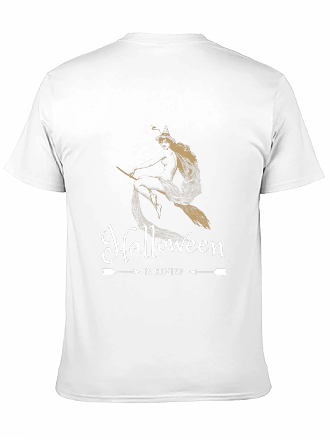 Halloween Is Coming Witch T-Shirt