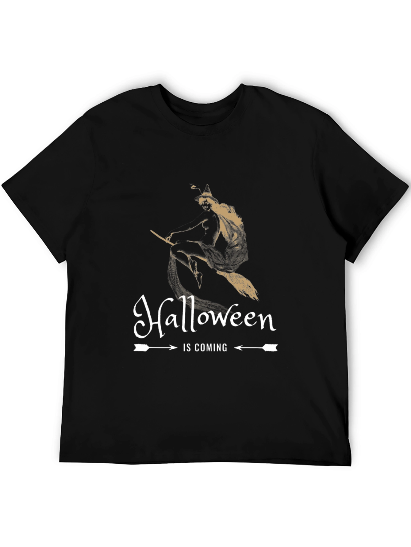Halloween Is Coming Witch T-Shirt