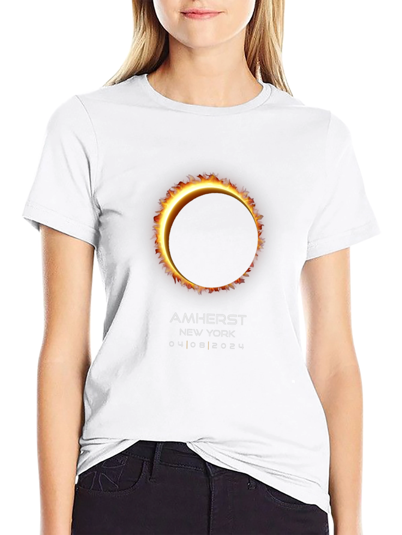 Amherst Eclipse T-Shirt - April 8 2024