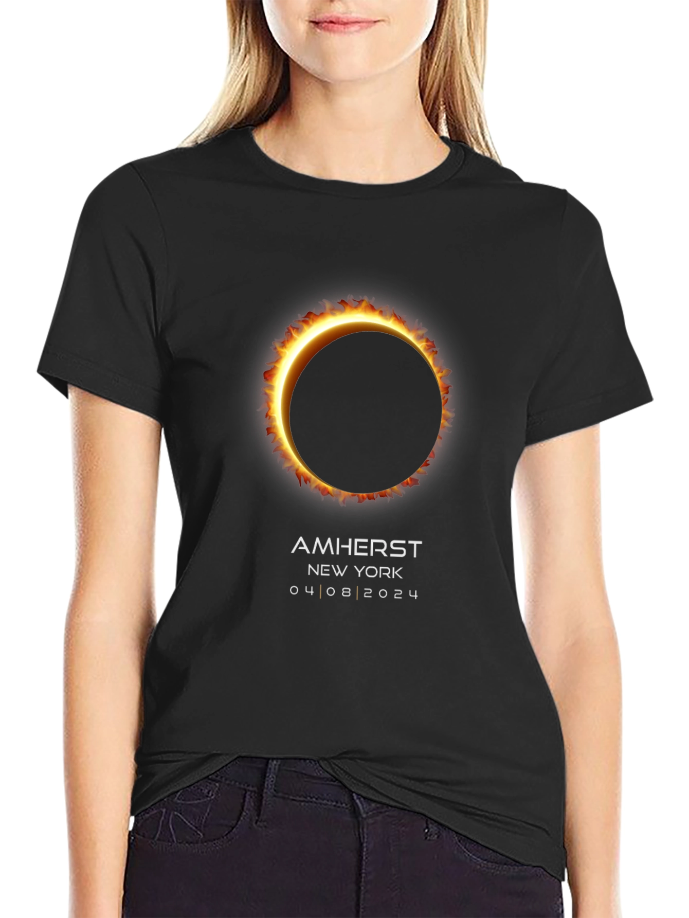 Amherst Eclipse T-Shirt - April 8 2024