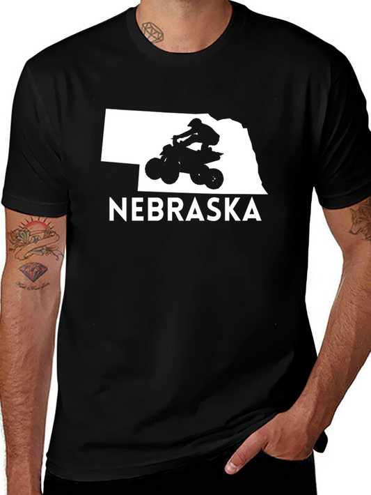 Nebraska ATV T-Shirt - Black