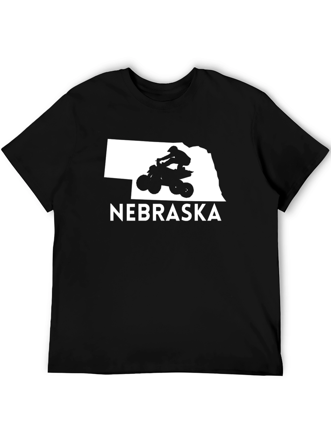 Nebraska ATV T-Shirt - Black