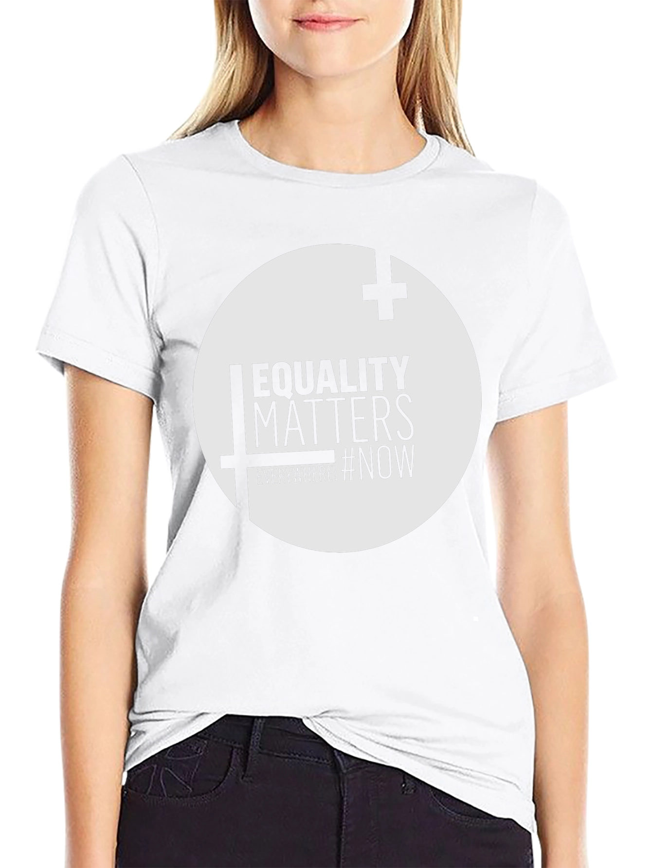 Equality Matters T-Shirt - Mens Black Graphic Tee