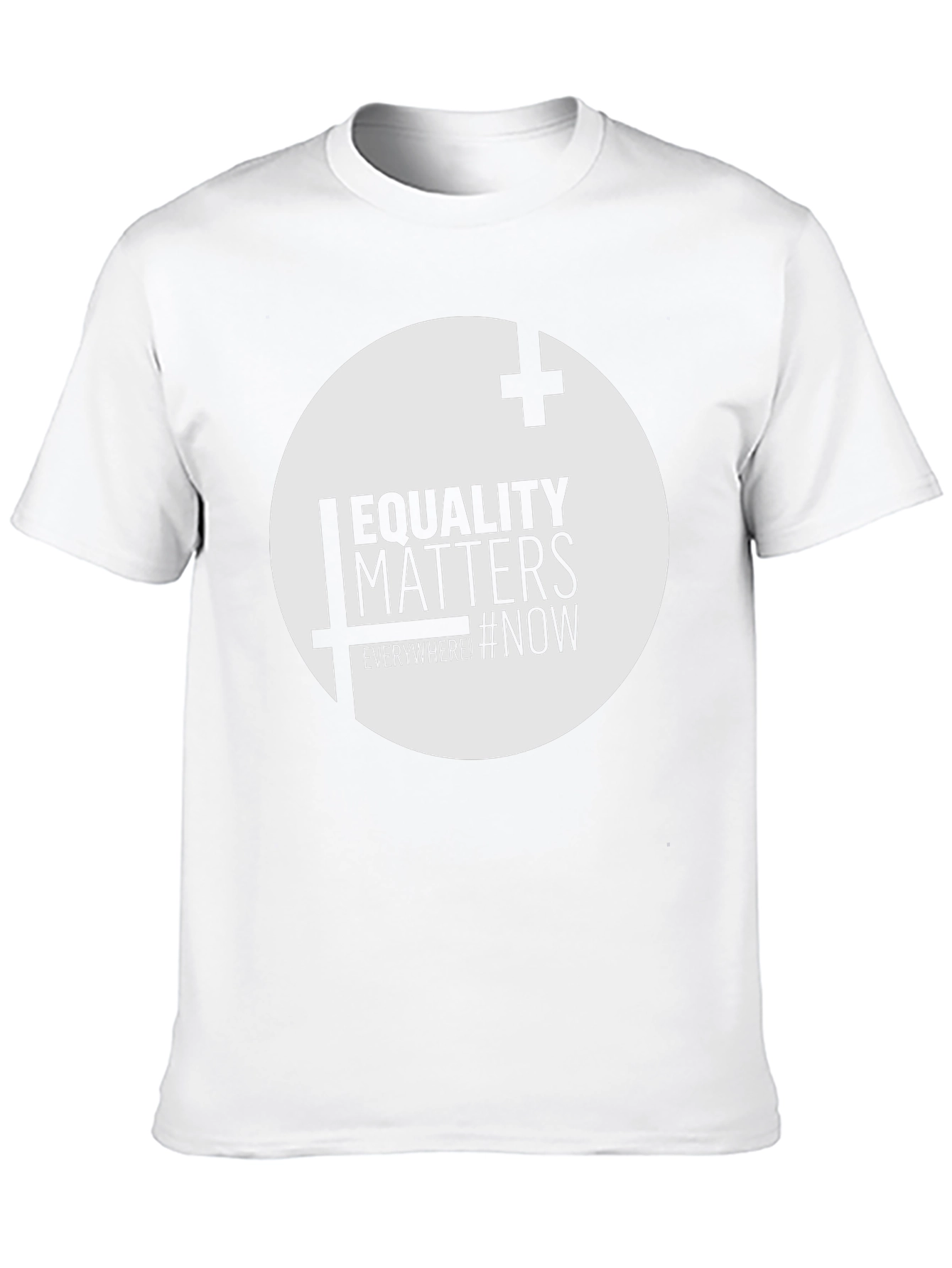 Equality Matters T-Shirt - Mens Black Graphic Tee