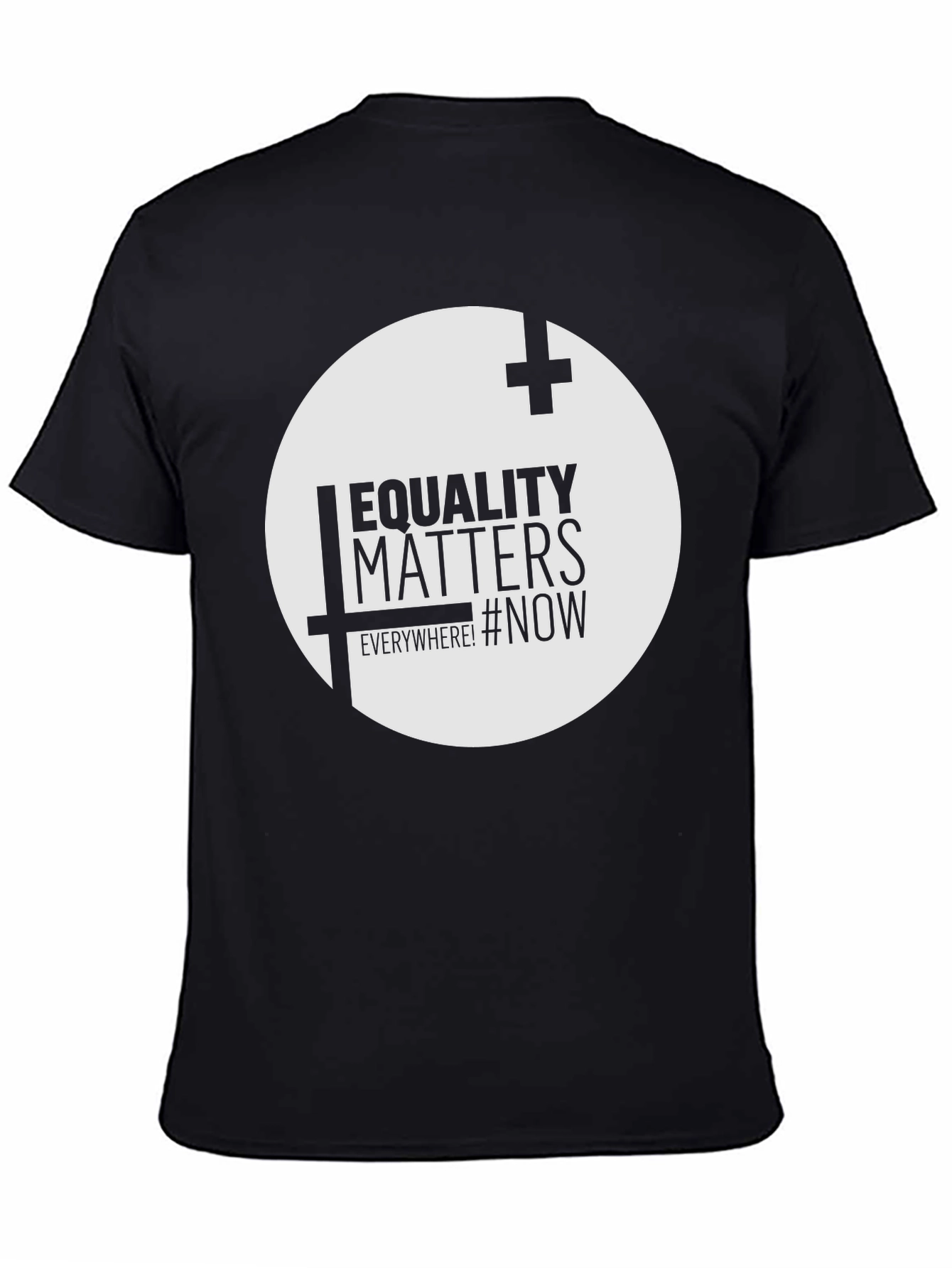 Equality Matters T-Shirt - Mens Black Graphic Tee