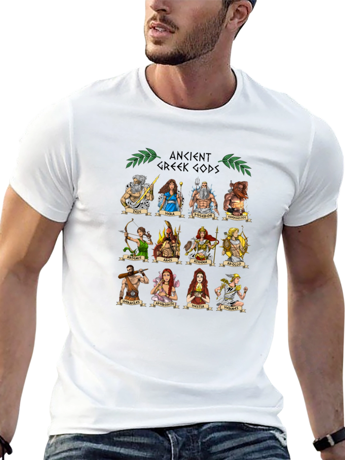 Ancient Greek Gods T-Shirt Mythology Tee