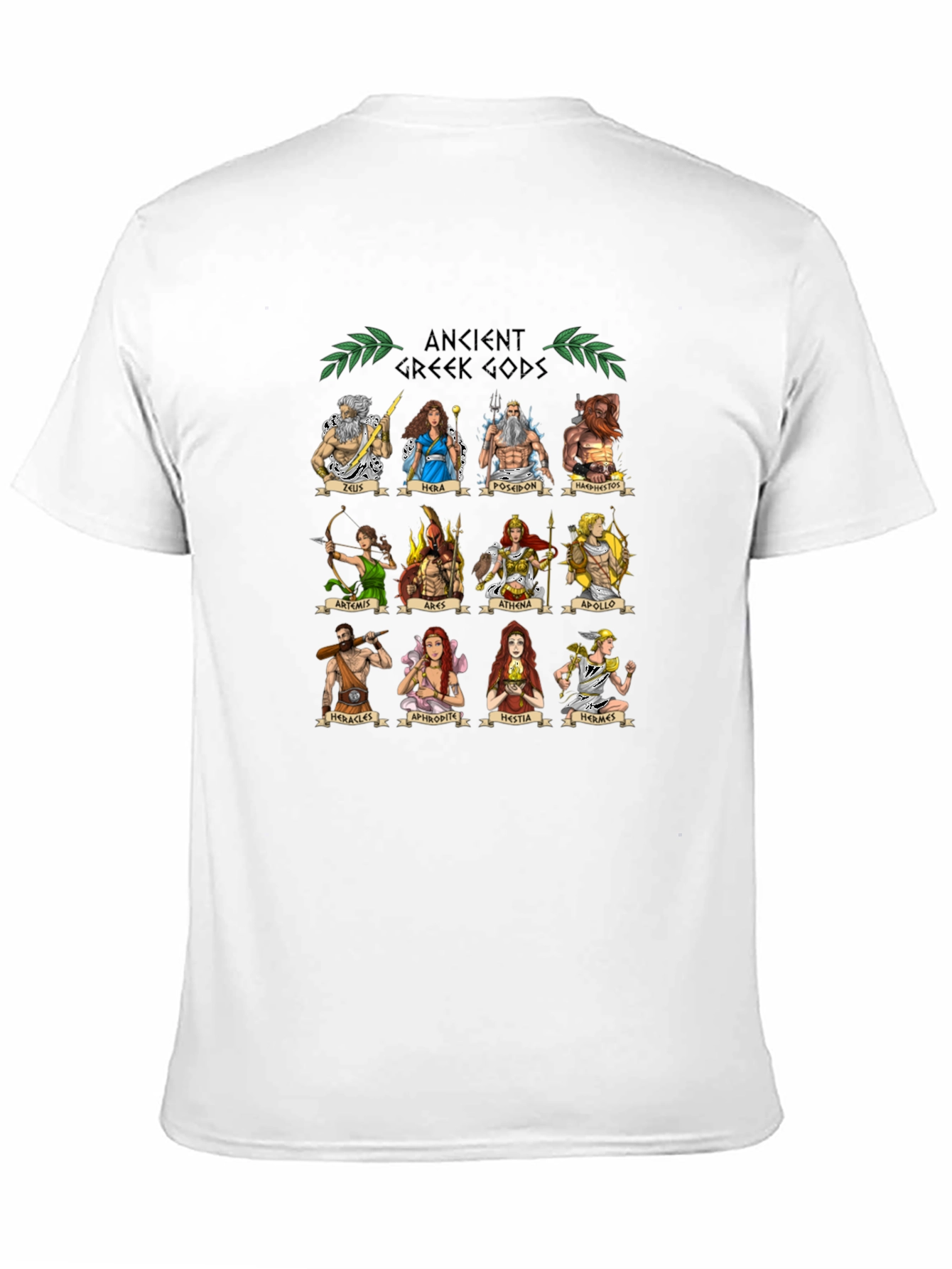 Ancient Greek Gods T-Shirt Mythology Tee