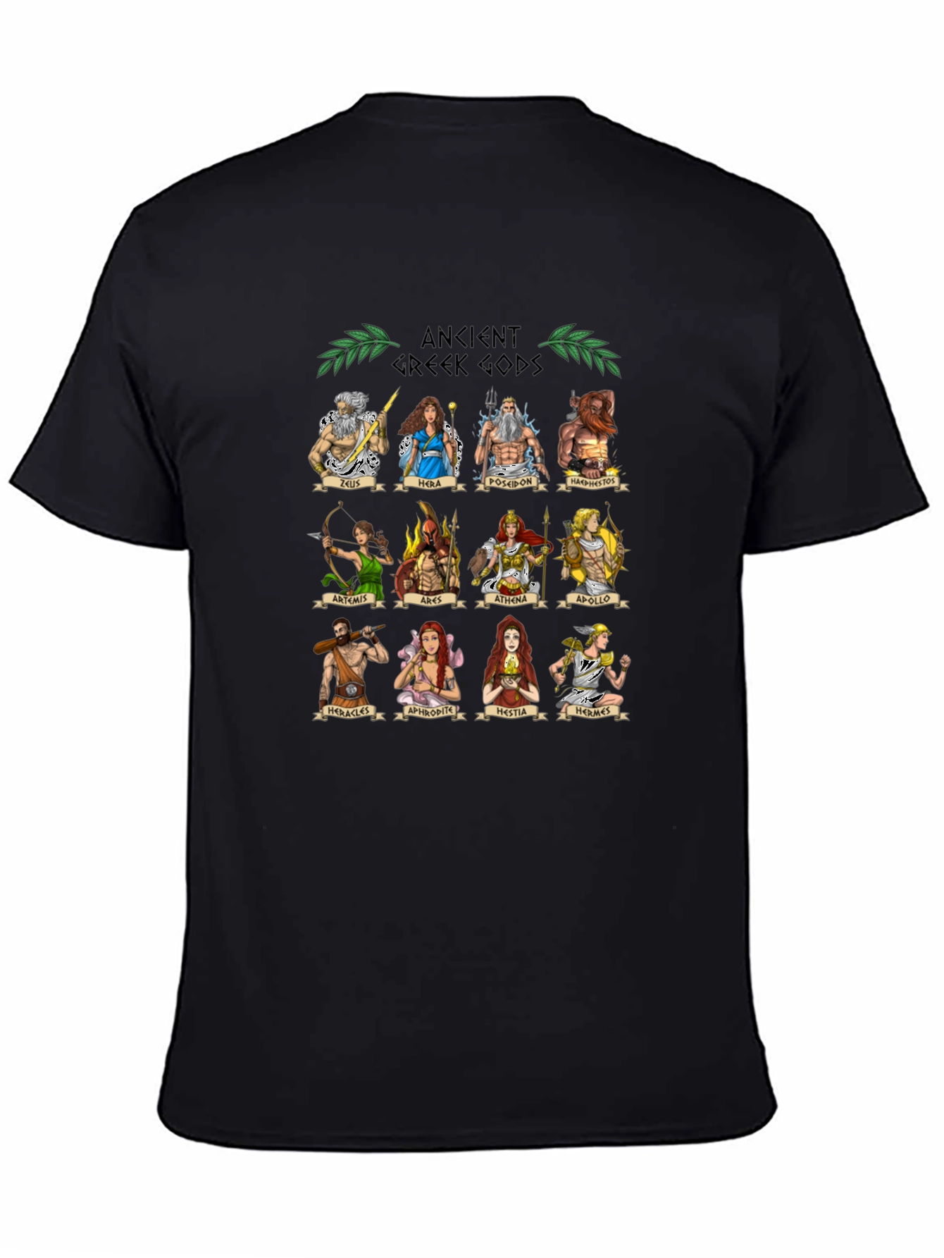 Ancient Greek Gods T-Shirt Mythology Tee