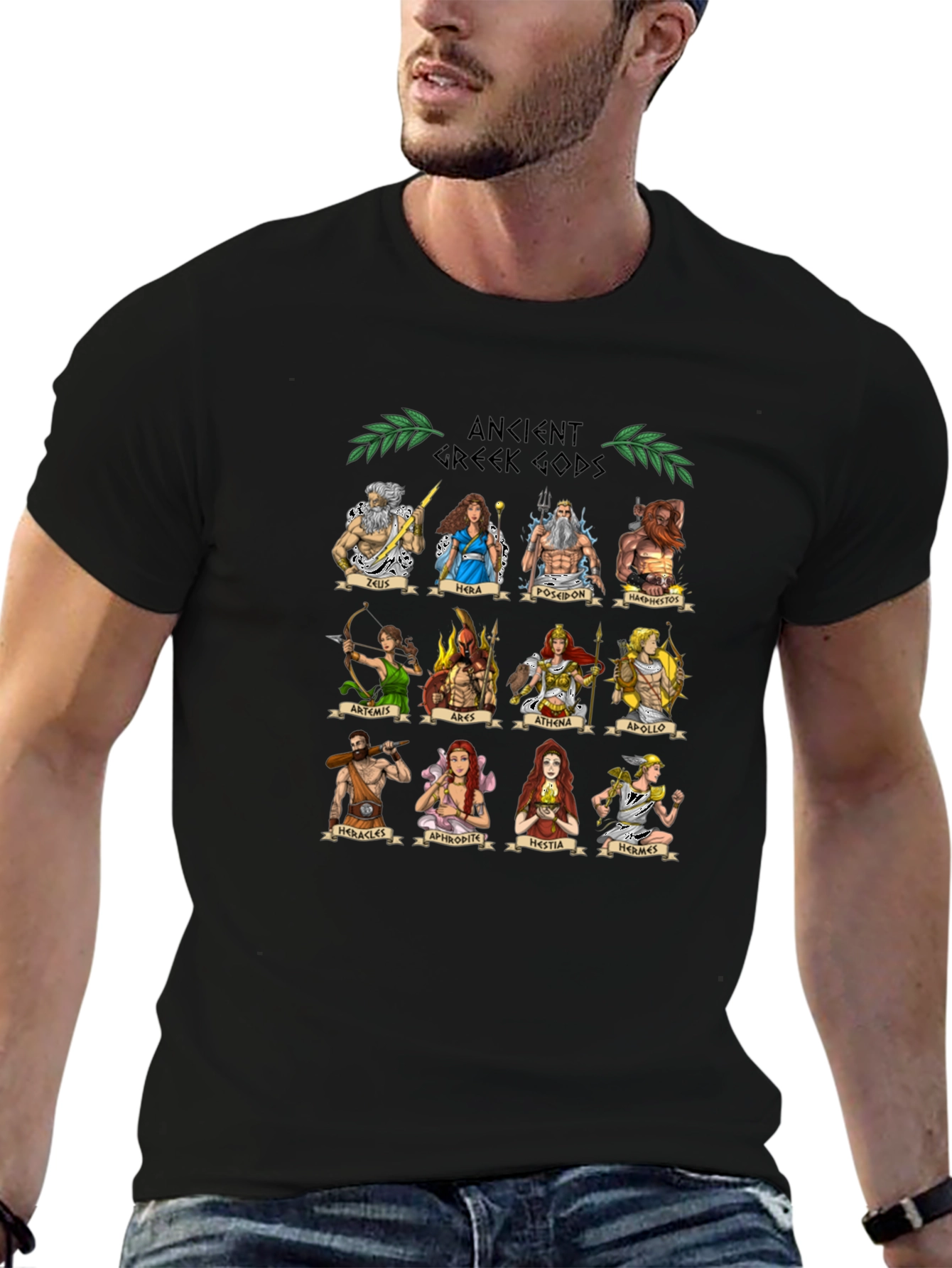 Ancient Greek Gods T-Shirt Mythology Tee