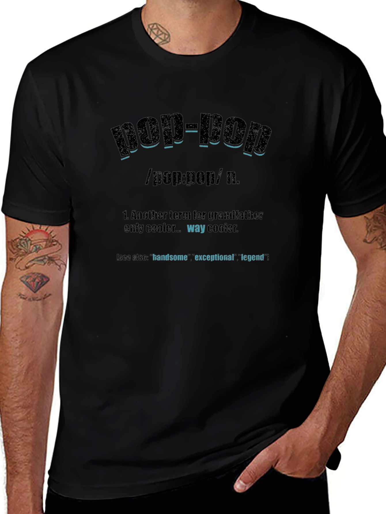 Pop-Pop Definition T-Shirt: Gift for Grandfathers