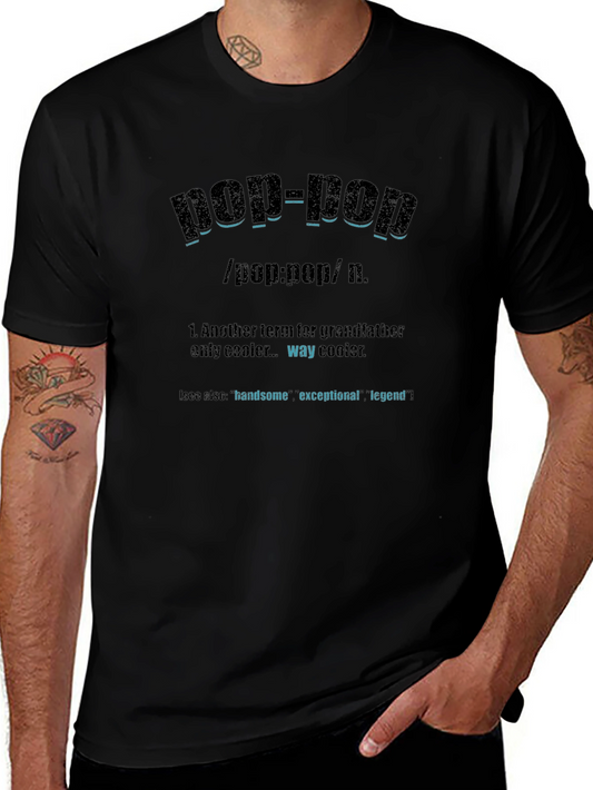 Pop-Pop Definition T-Shirt: Gift for Grandfathers
