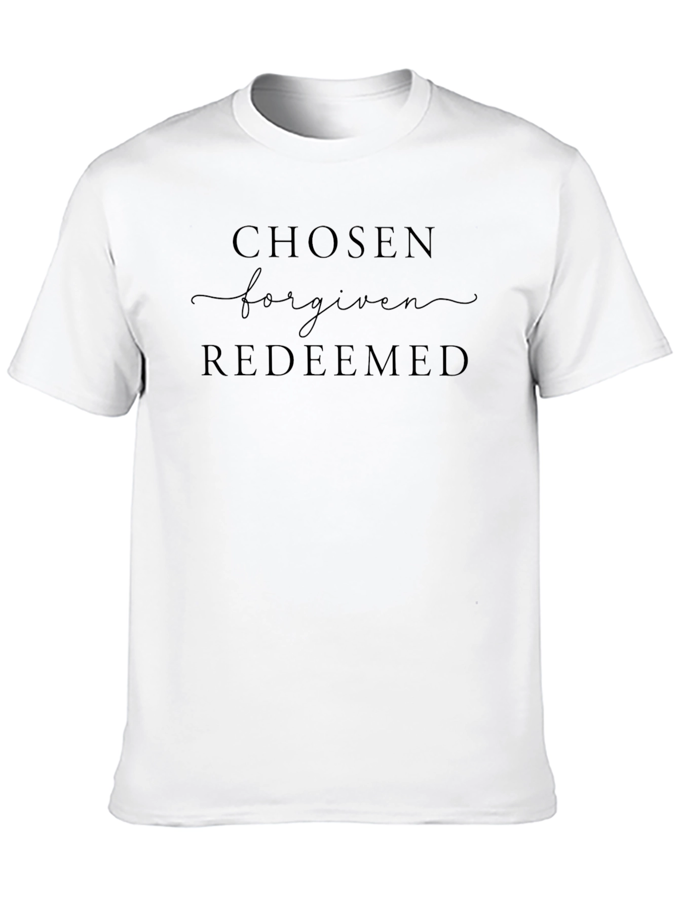 Chosen Forgiven Redeemed Graphic Tee