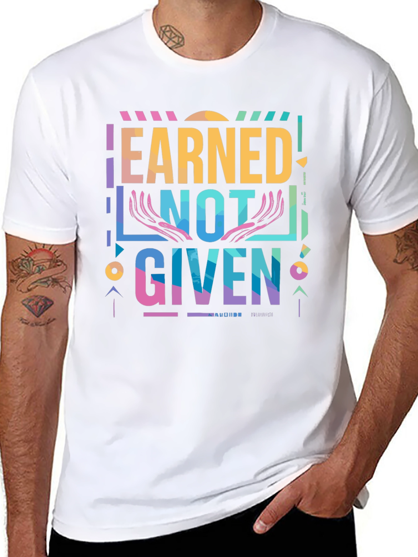 Earned Not Given Graphic T-Shirt