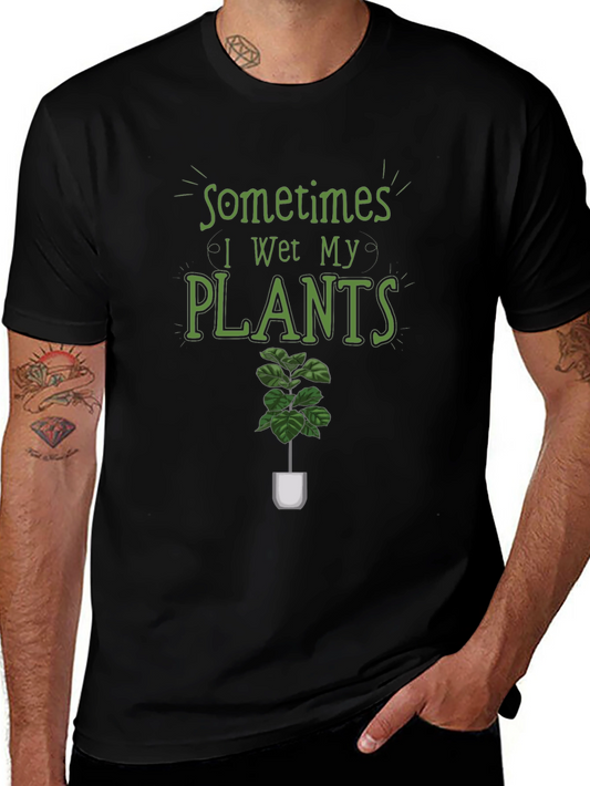 Funny Plant Lover Graphic T-Shirt