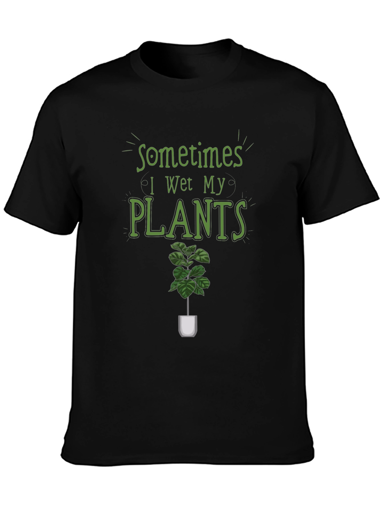 Funny Plant Lover Graphic T-Shirt