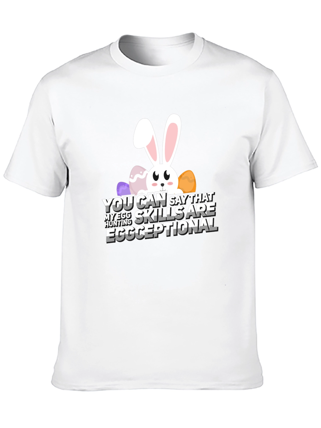 Eggceptional Easter Bunny T-Shirt