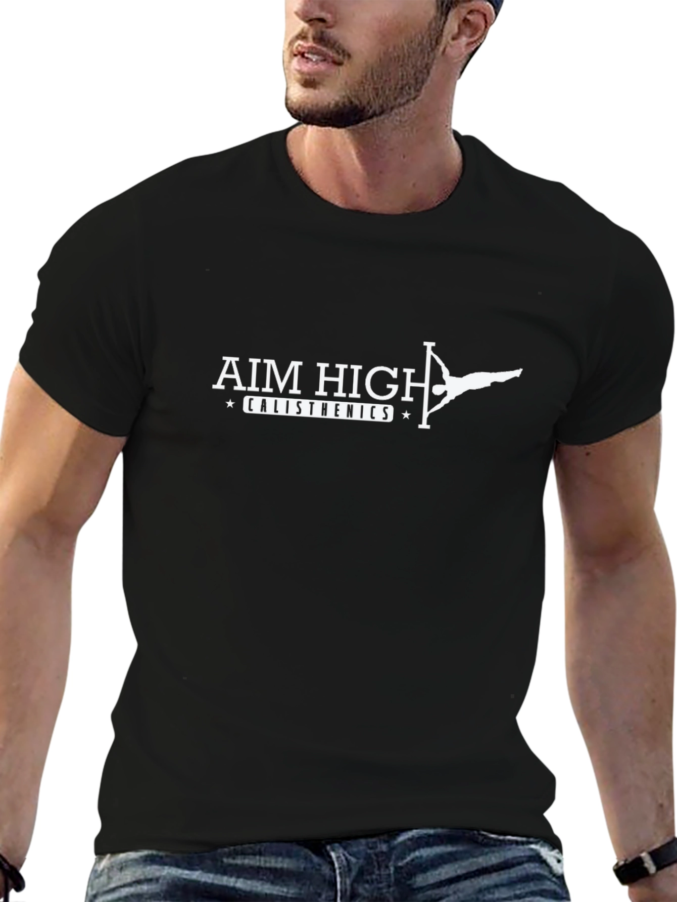 Aim High Calisthenics Black T-Shirt