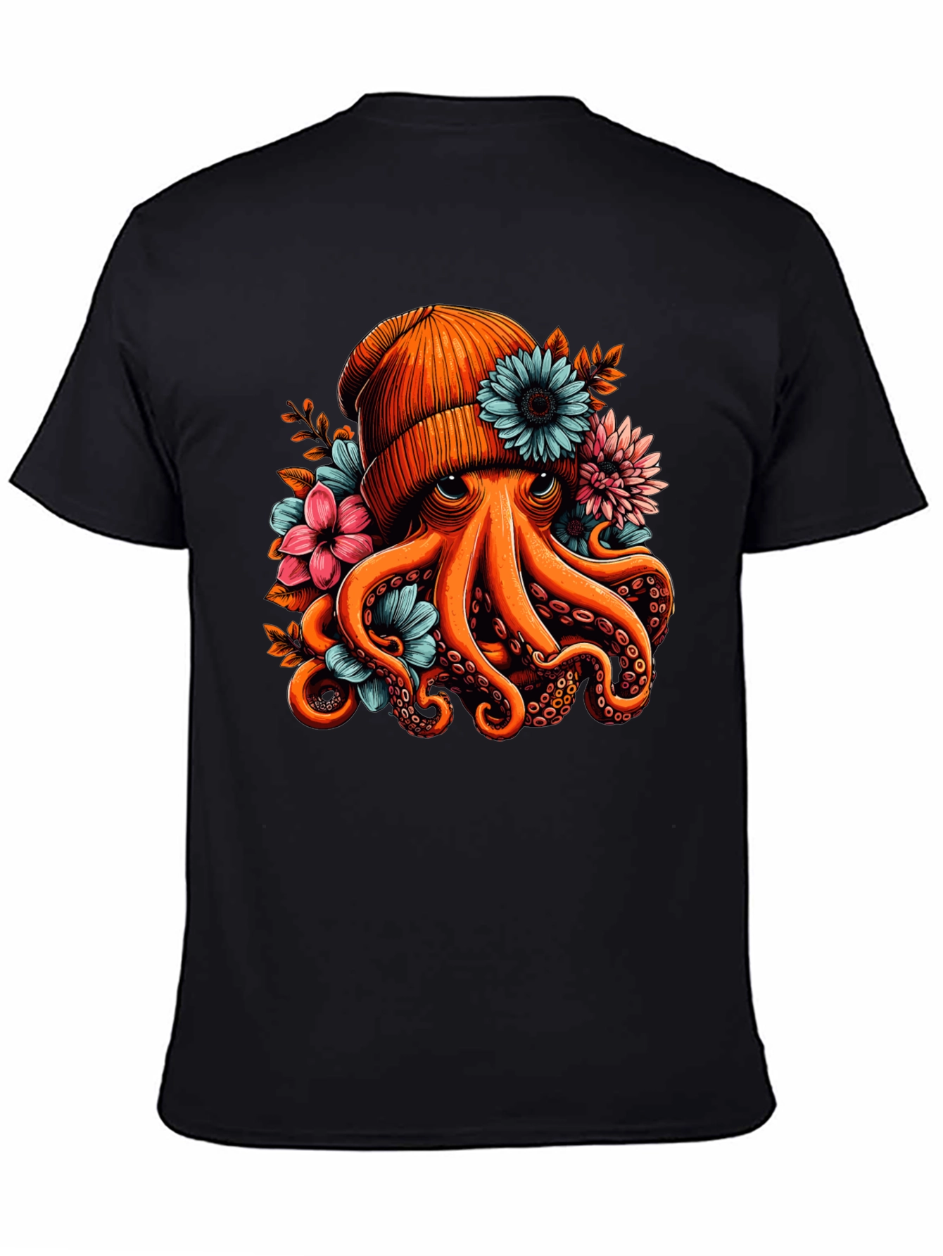 Octopus Beanie T-Shirt