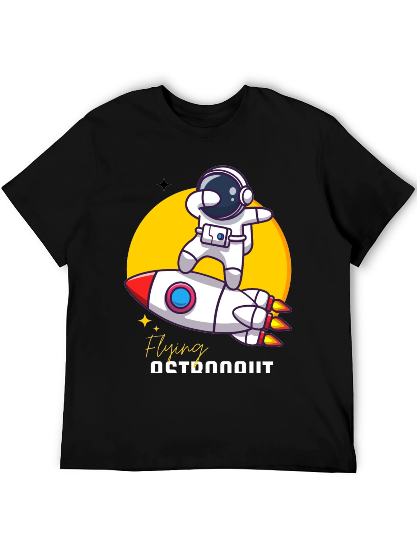 Astronaut Rocket T-Shirt - Fly High in Style!