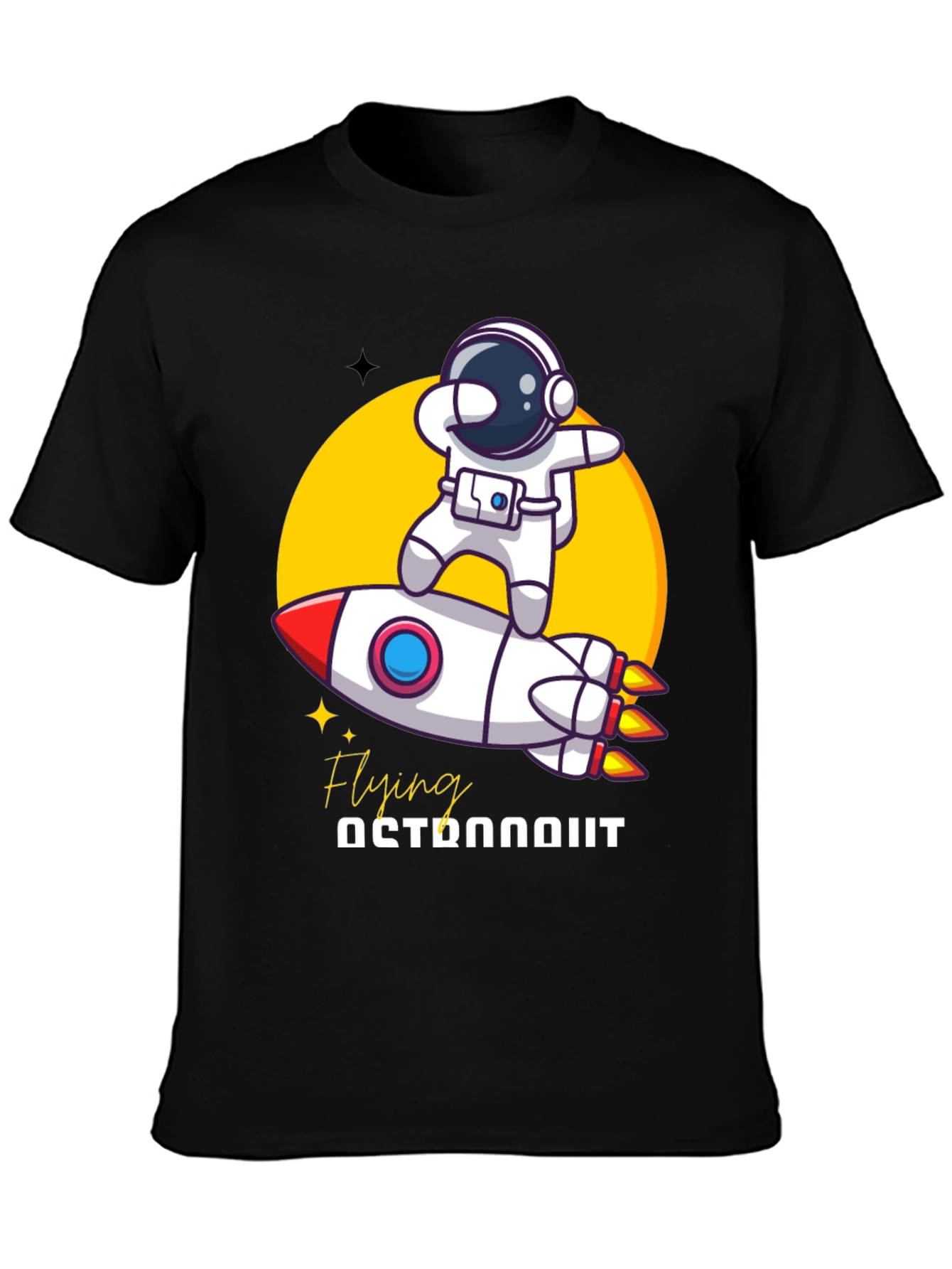 Astronaut Rocket T-Shirt - Fly High in Style!