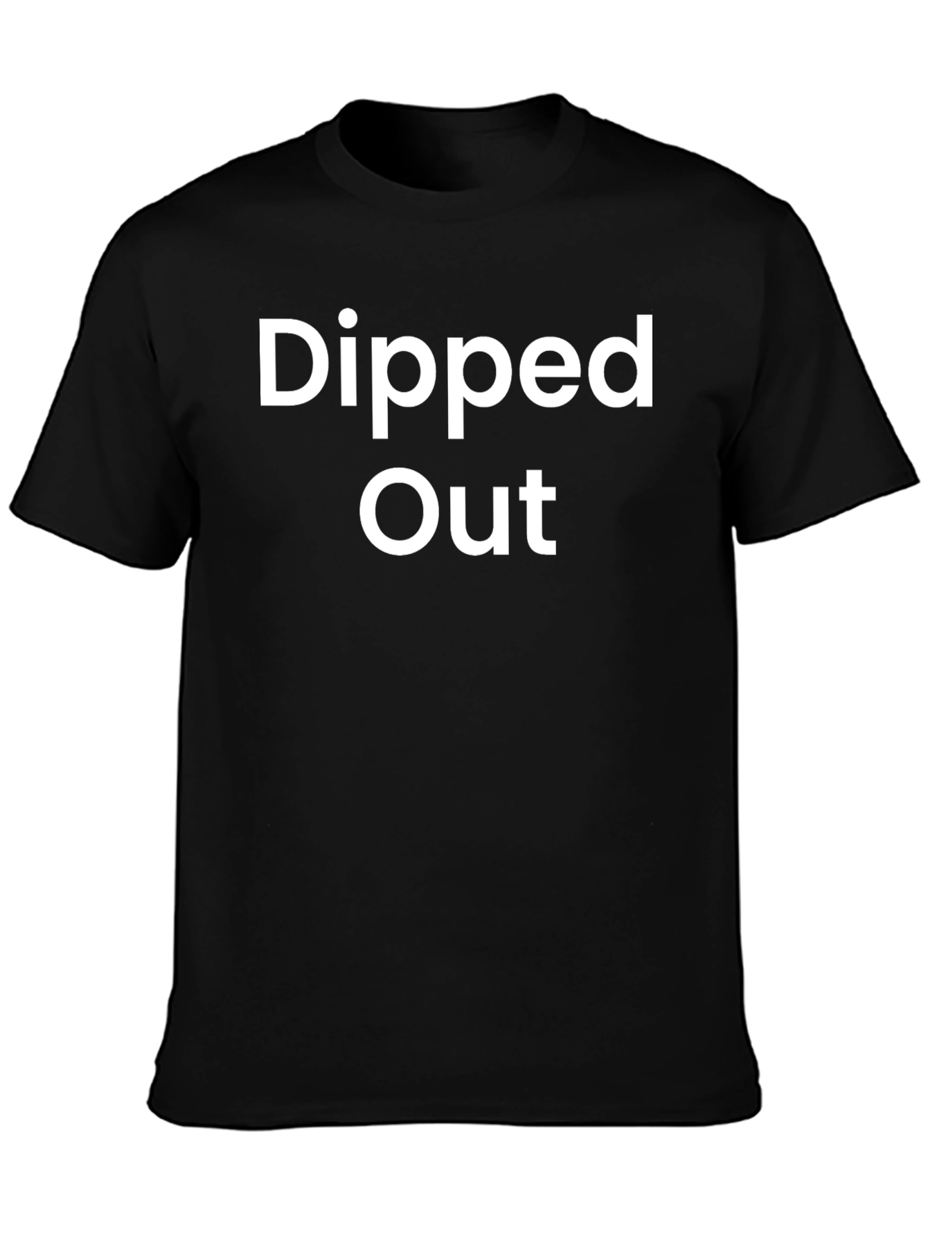 Dipped Out Graphic Tee - Stylish Comfort
