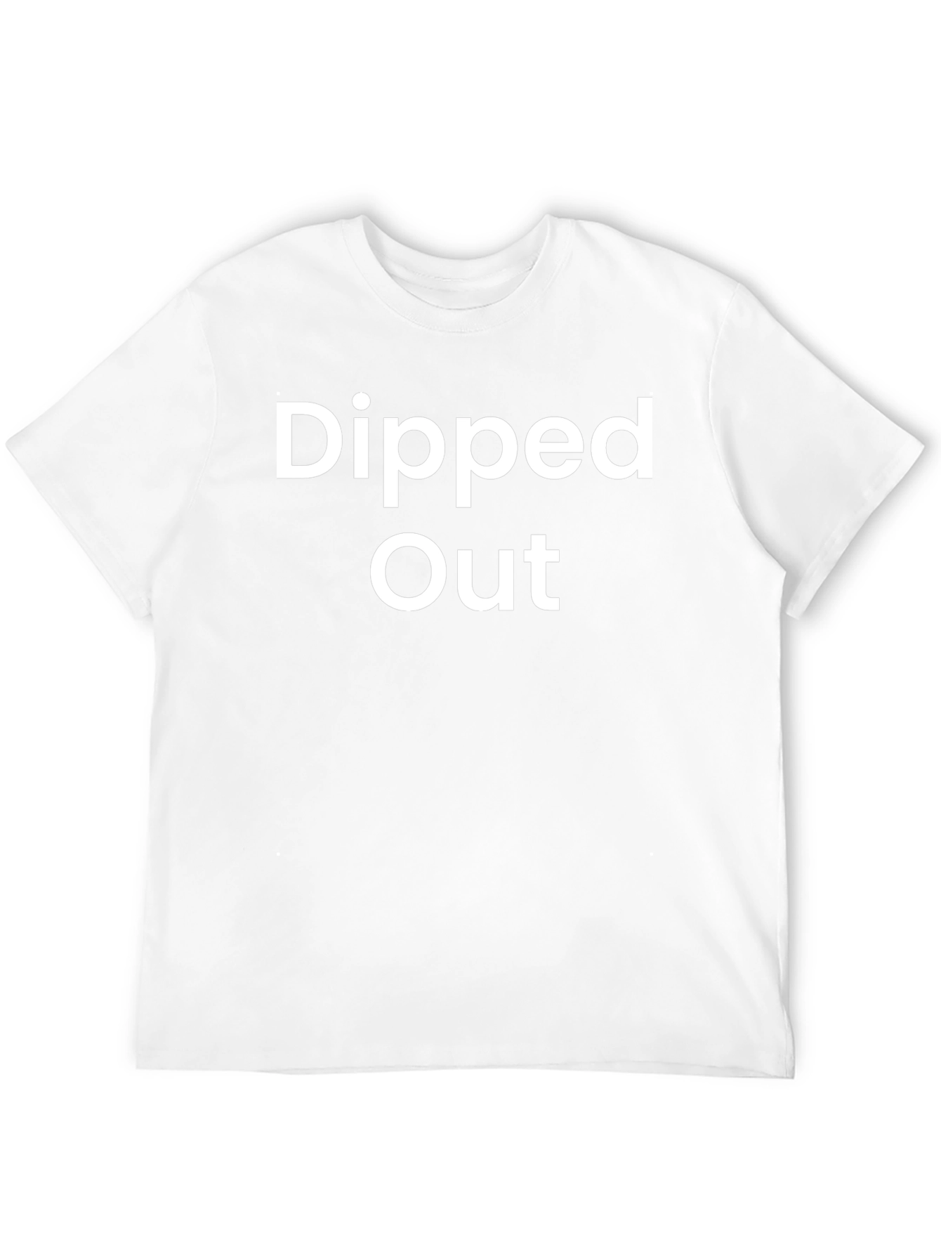 Dipped Out Graphic Tee - Stylish Comfort