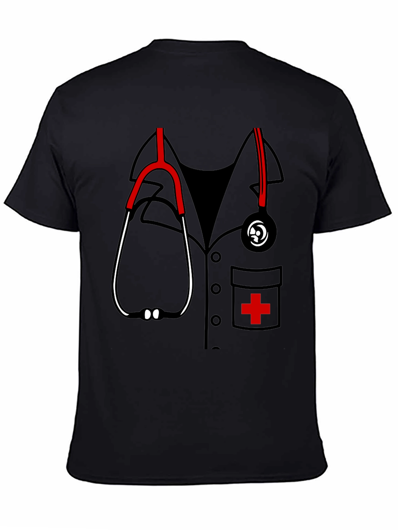 Funny Doctor Stethoscope Graphic Tee