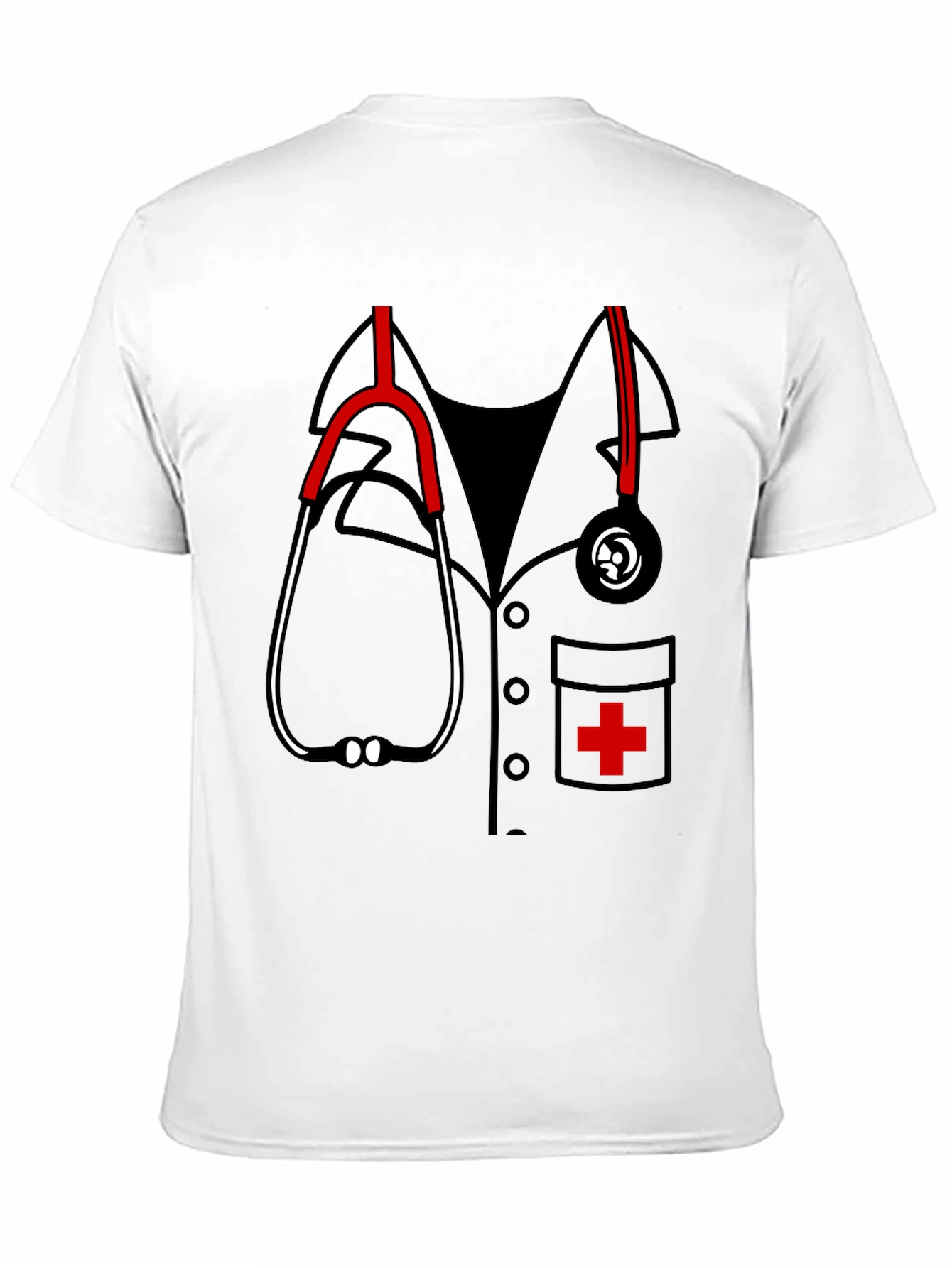 Funny Doctor Stethoscope Graphic Tee