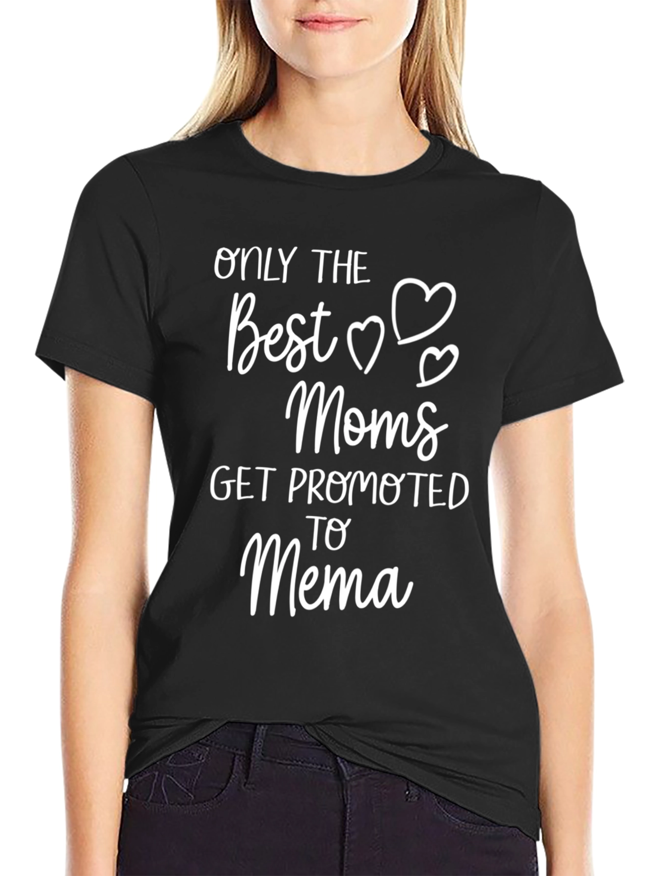 Best Moms Get Promoted to Mema T-Shirt