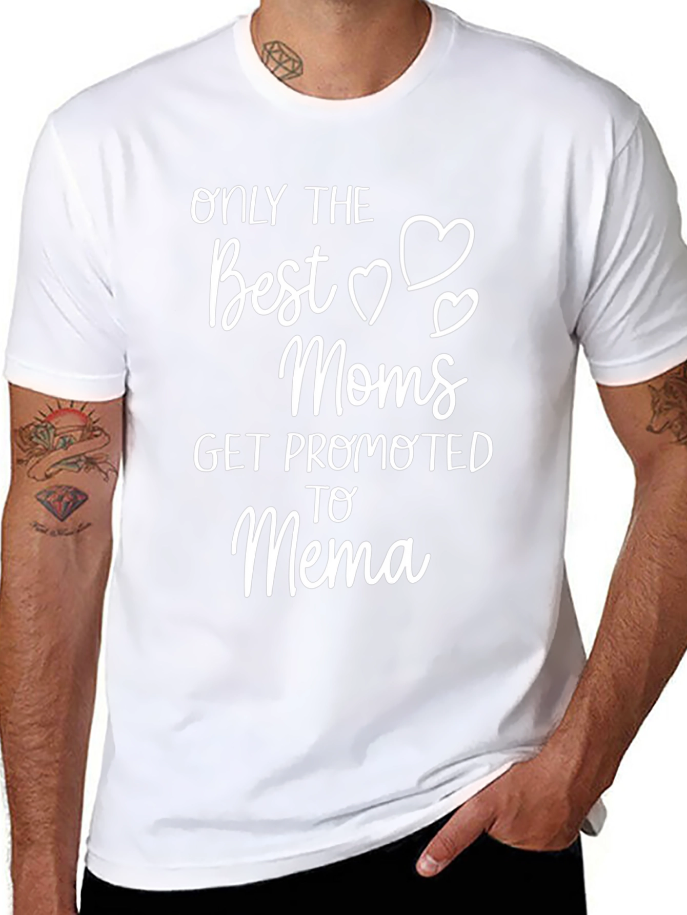 Best Moms Get Promoted to Mema T-Shirt