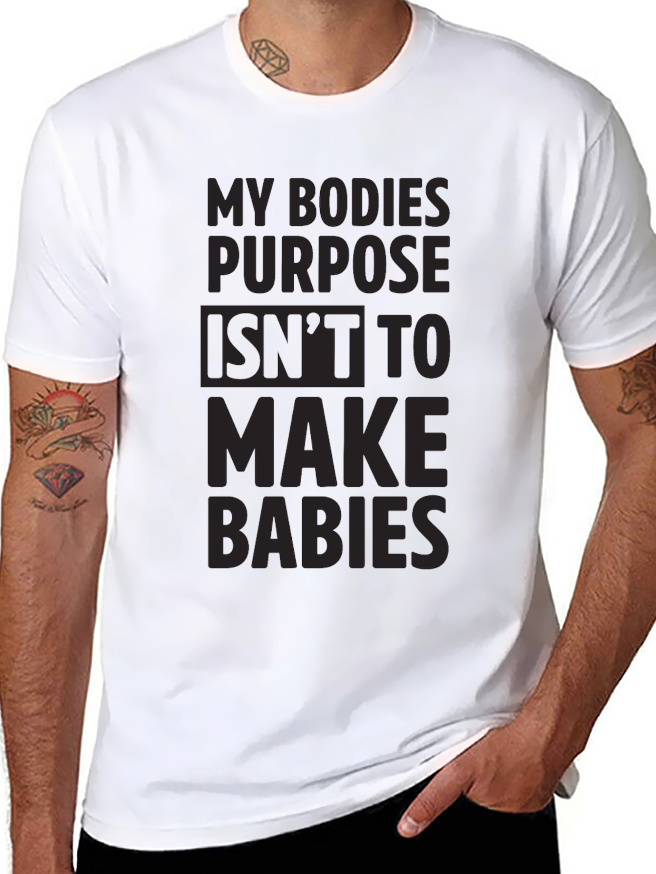 Pro-Choice T-Shirt: My Body My Purpose