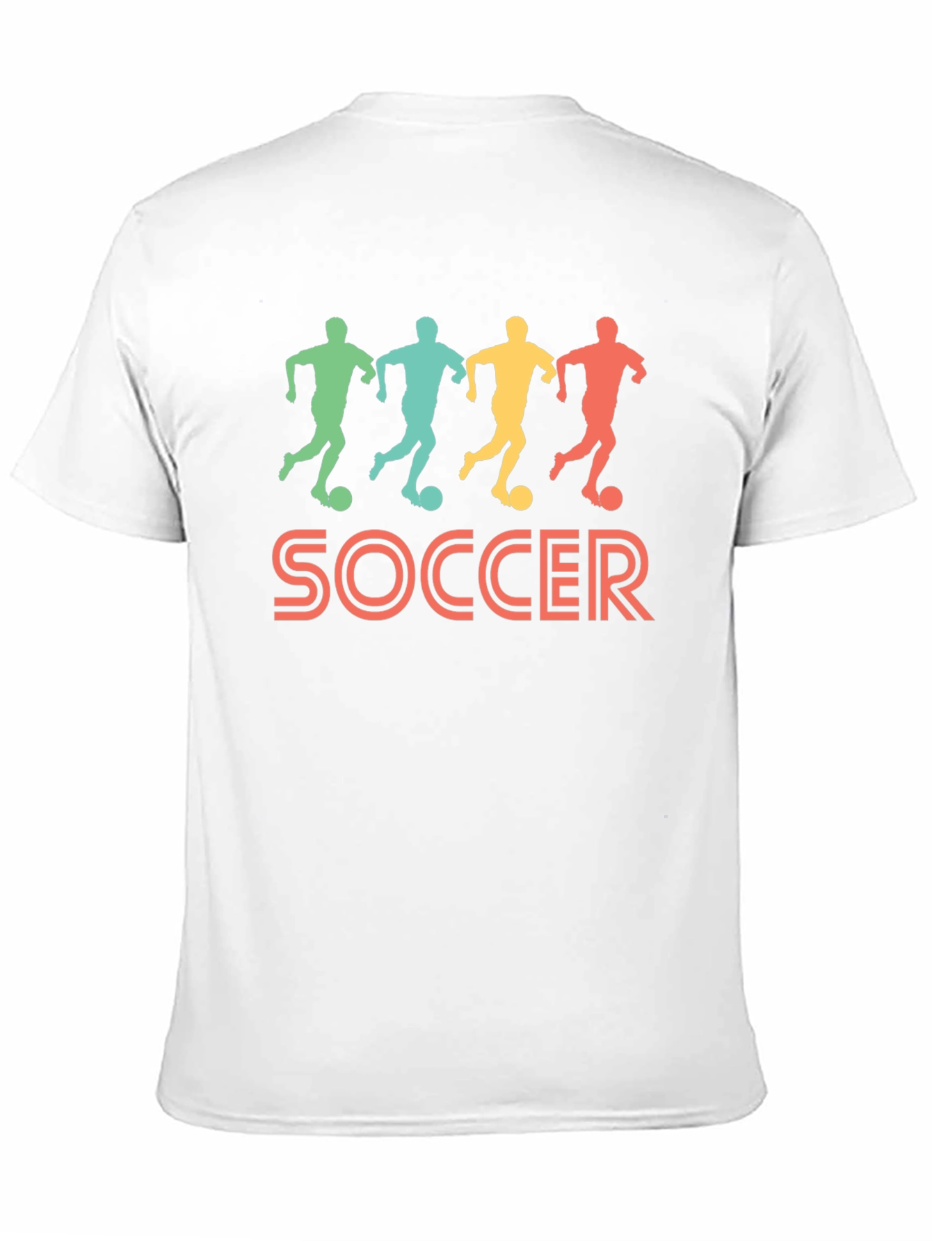 Retro Soccer Player Graphic Tee