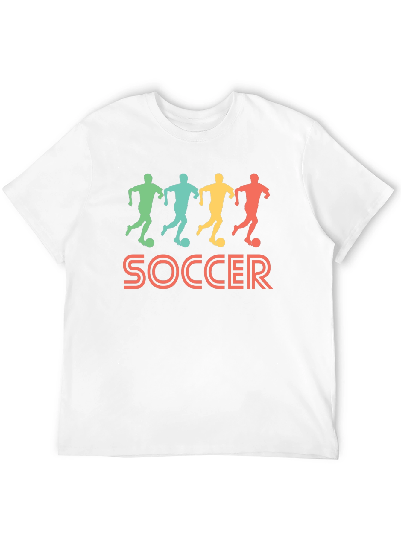 Retro Soccer Player Graphic Tee
