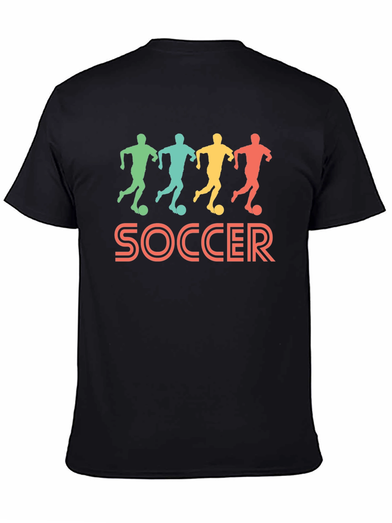 Retro Soccer Player Graphic Tee