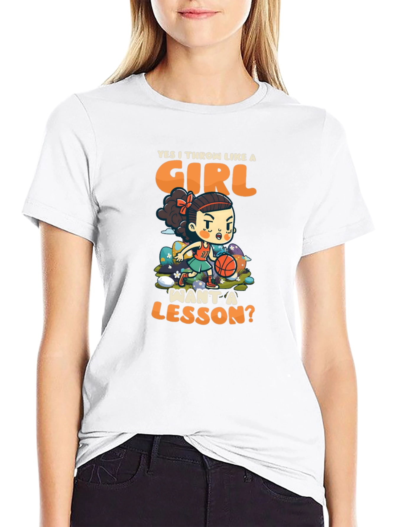 Yes I Throw Like a Girl T-Shirt