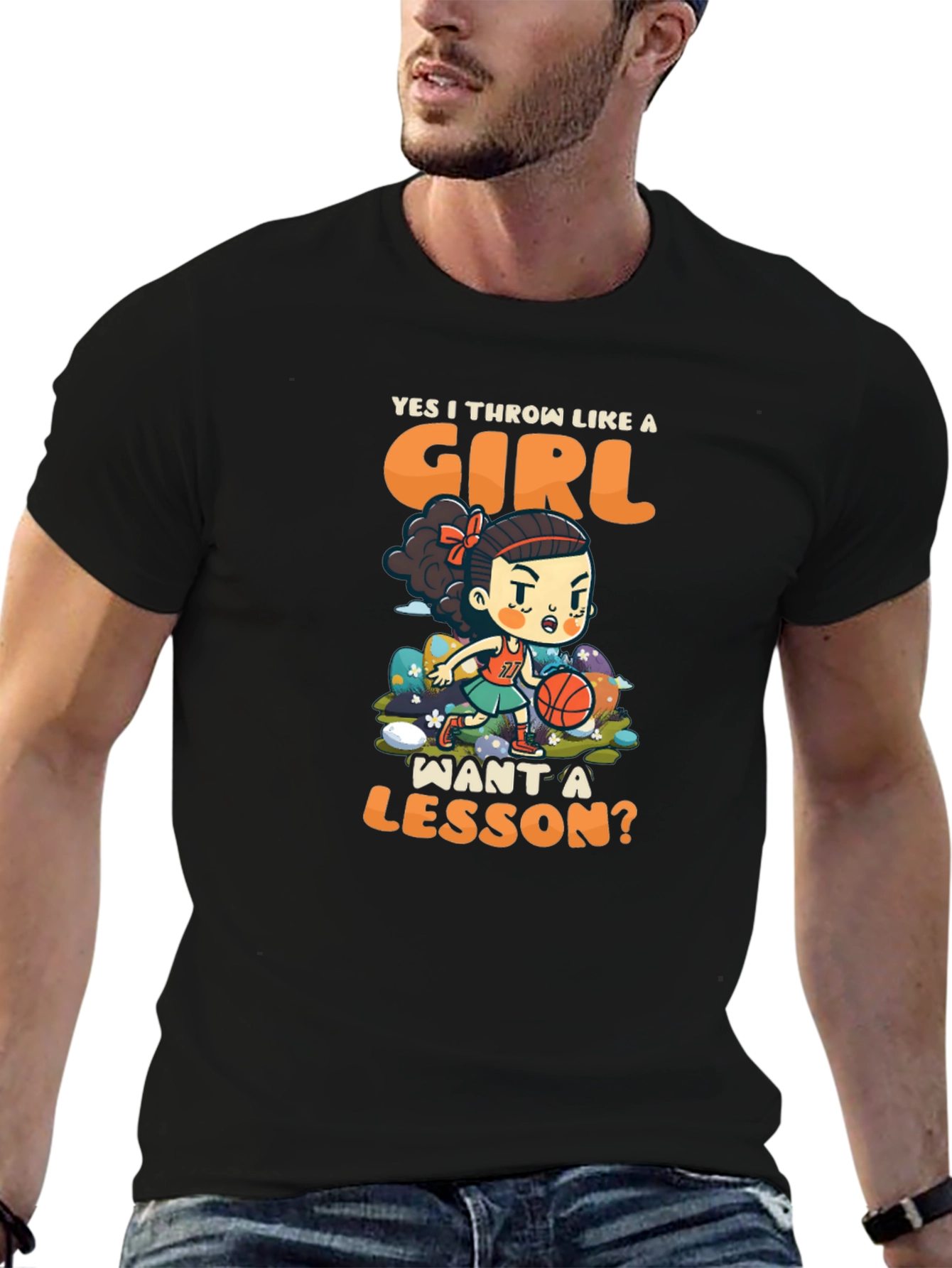 Yes I Throw Like a Girl T-Shirt