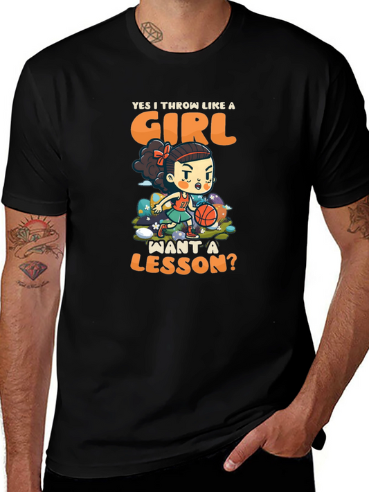 Yes I Throw Like a Girl T-Shirt