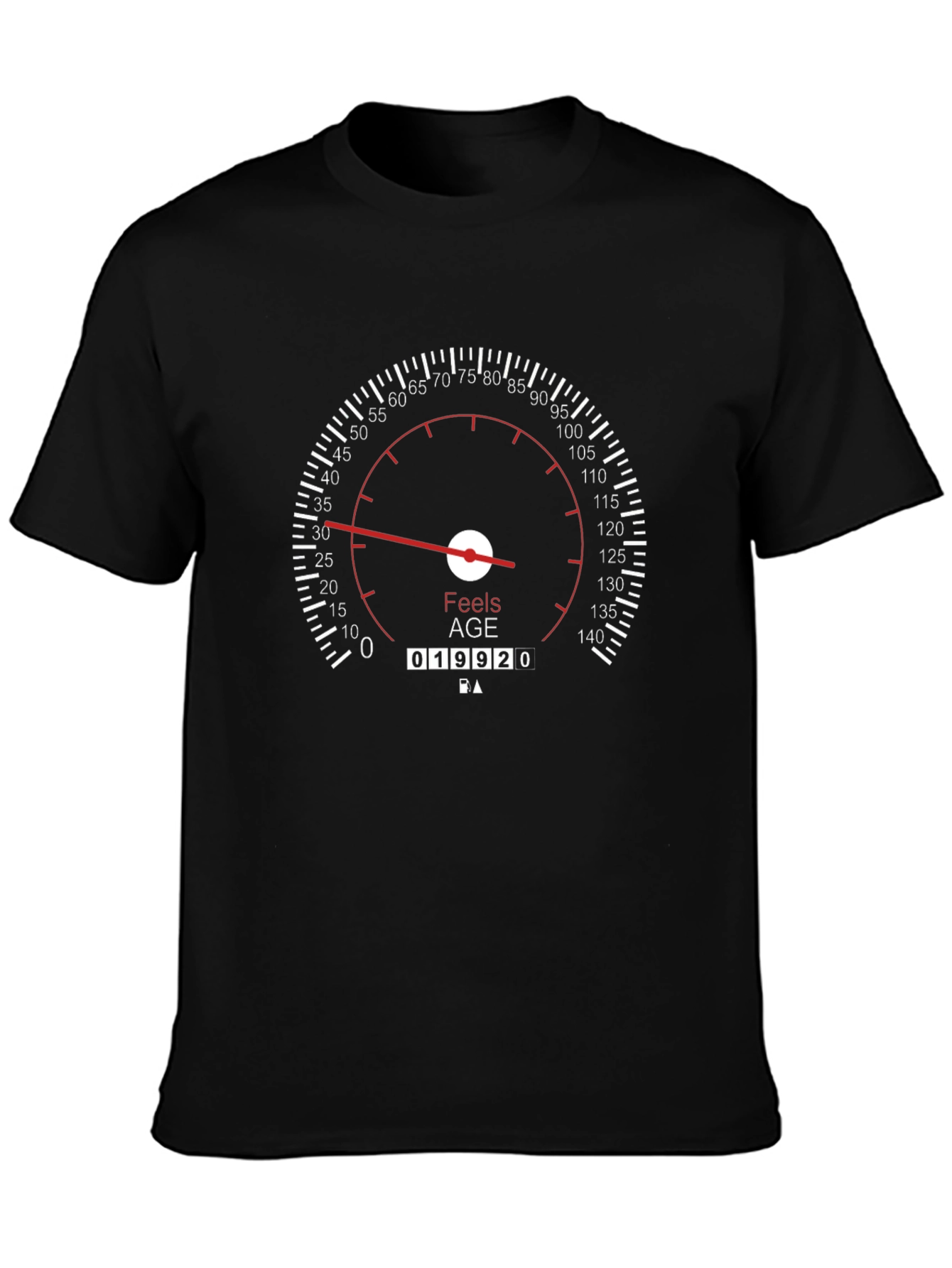 Feels Age T-Shirt - Black Novelty Design