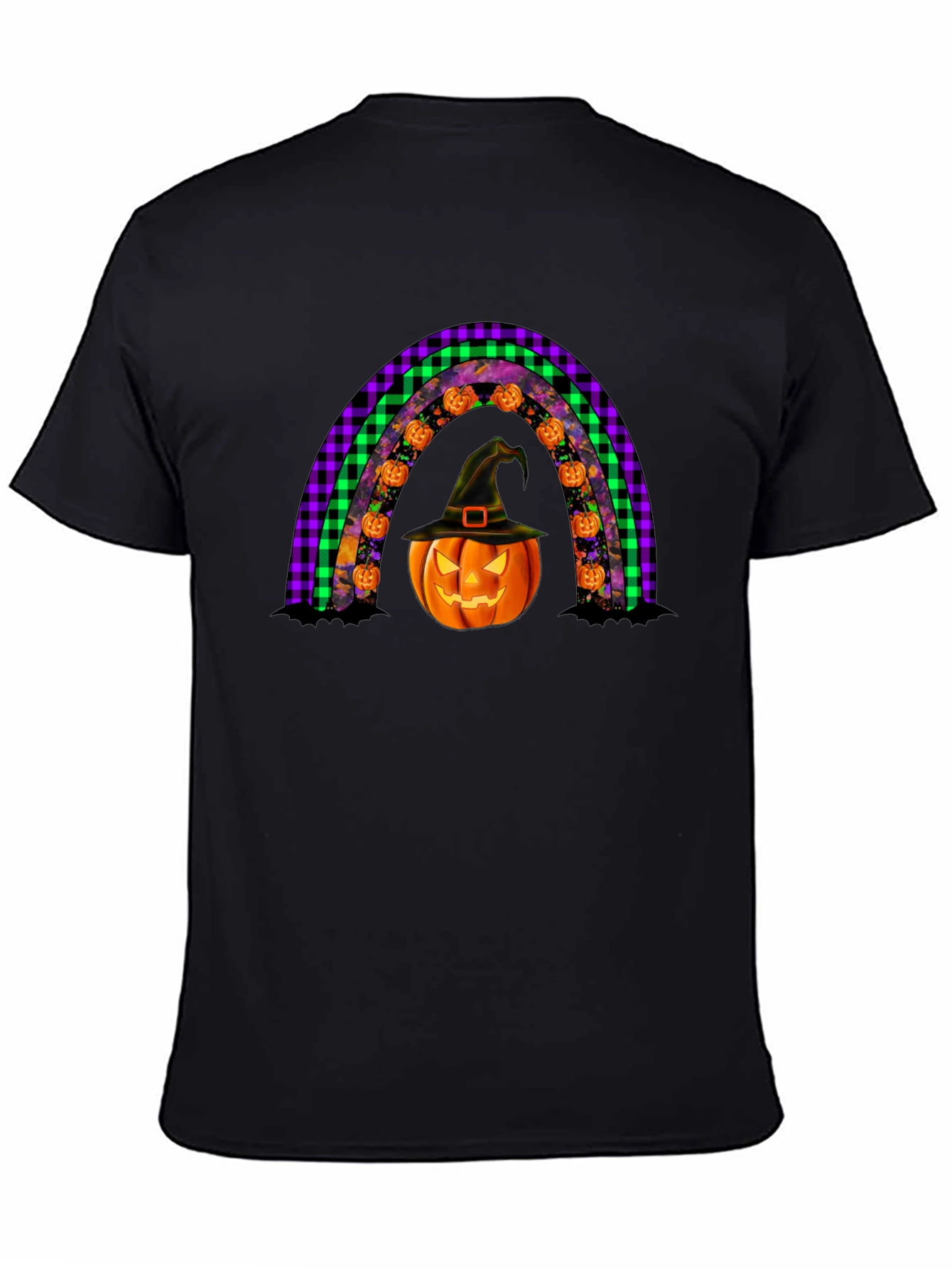 Halloween Rainbow Pumpkin T-Shirt