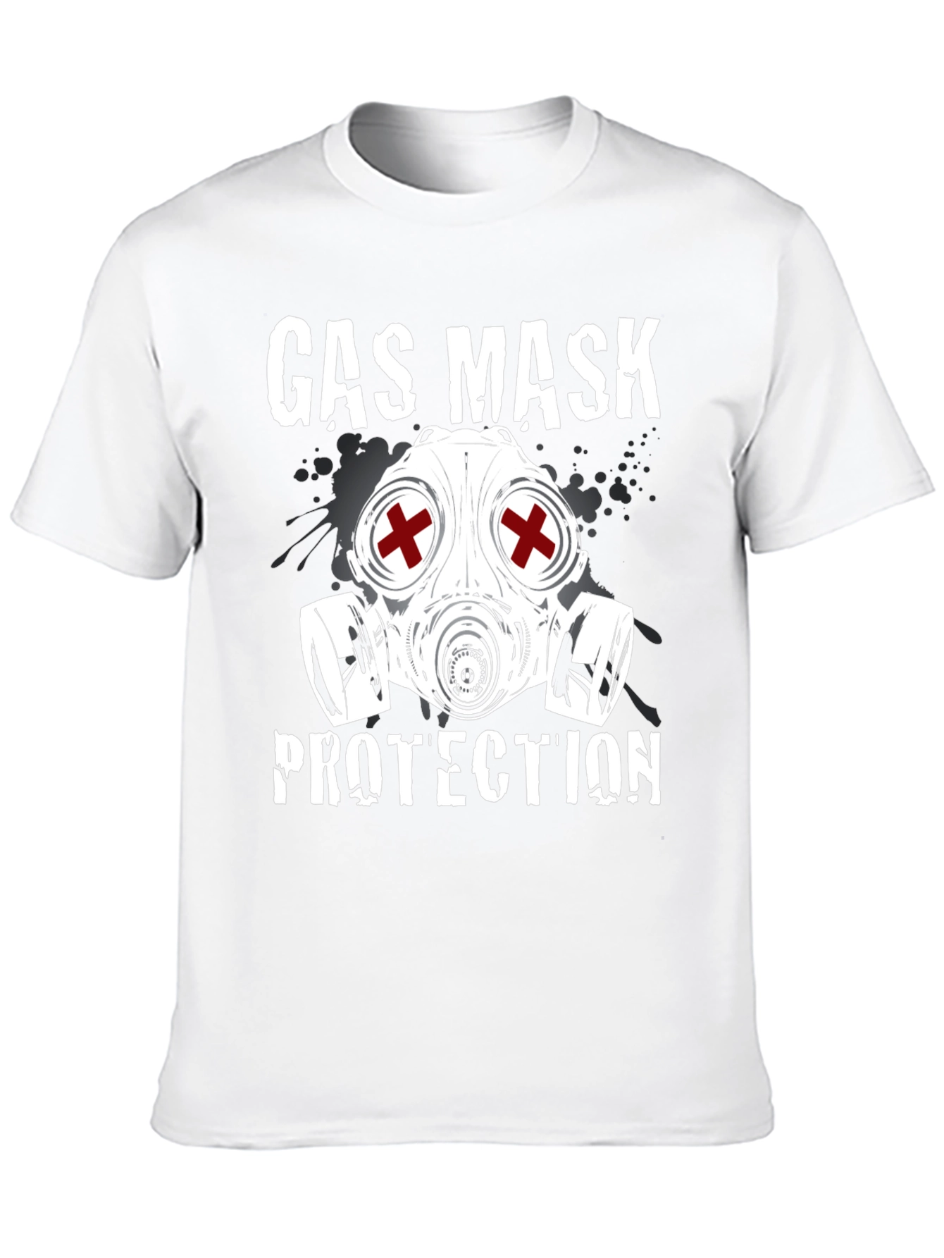 Gas Mask Protection Graphic Tee