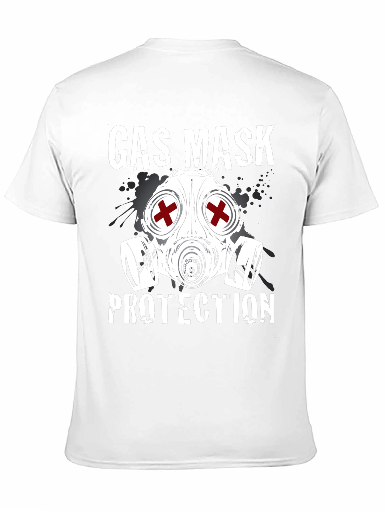 Gas Mask Protection Graphic Tee