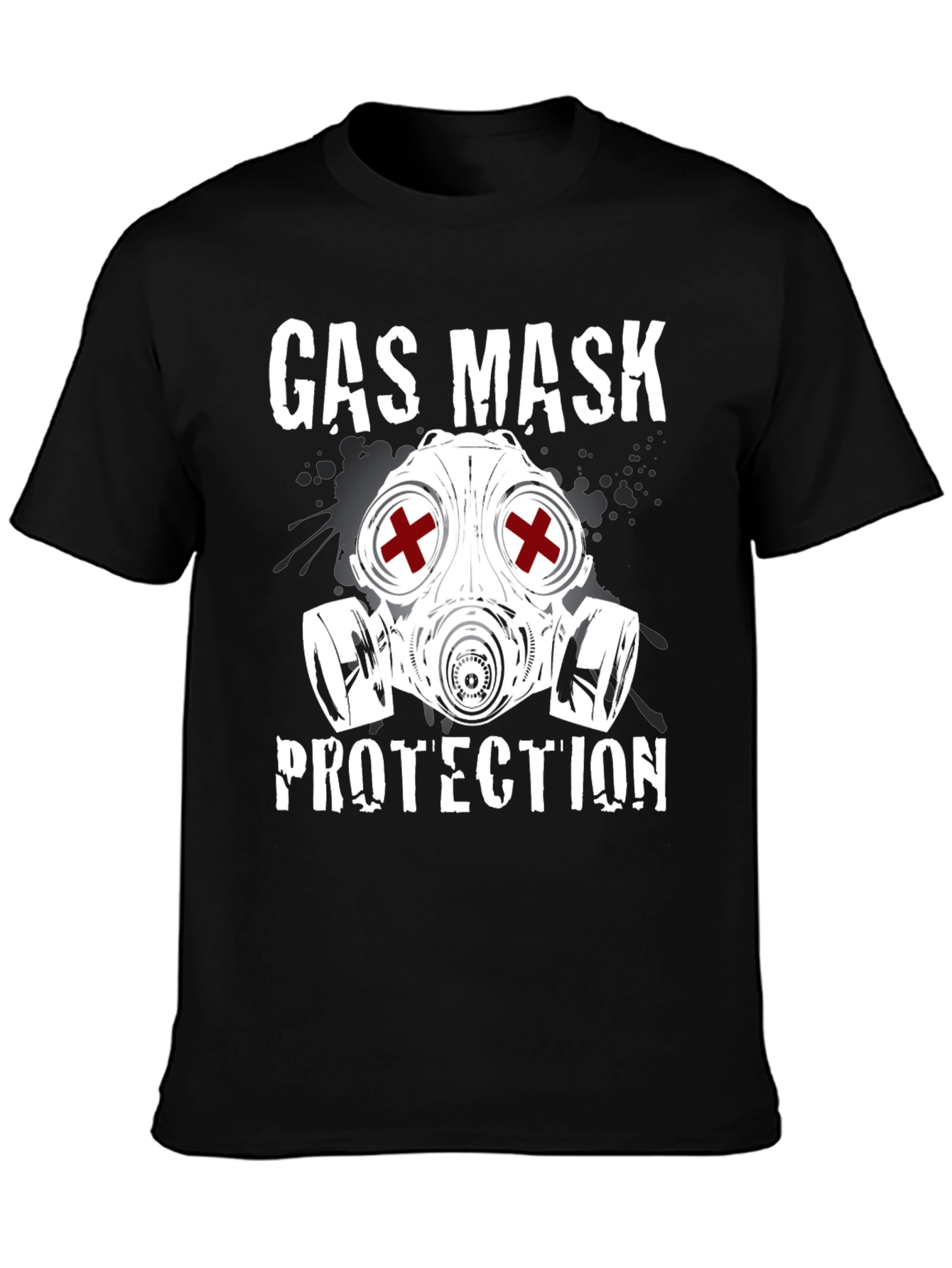 Gas Mask Protection Graphic Tee