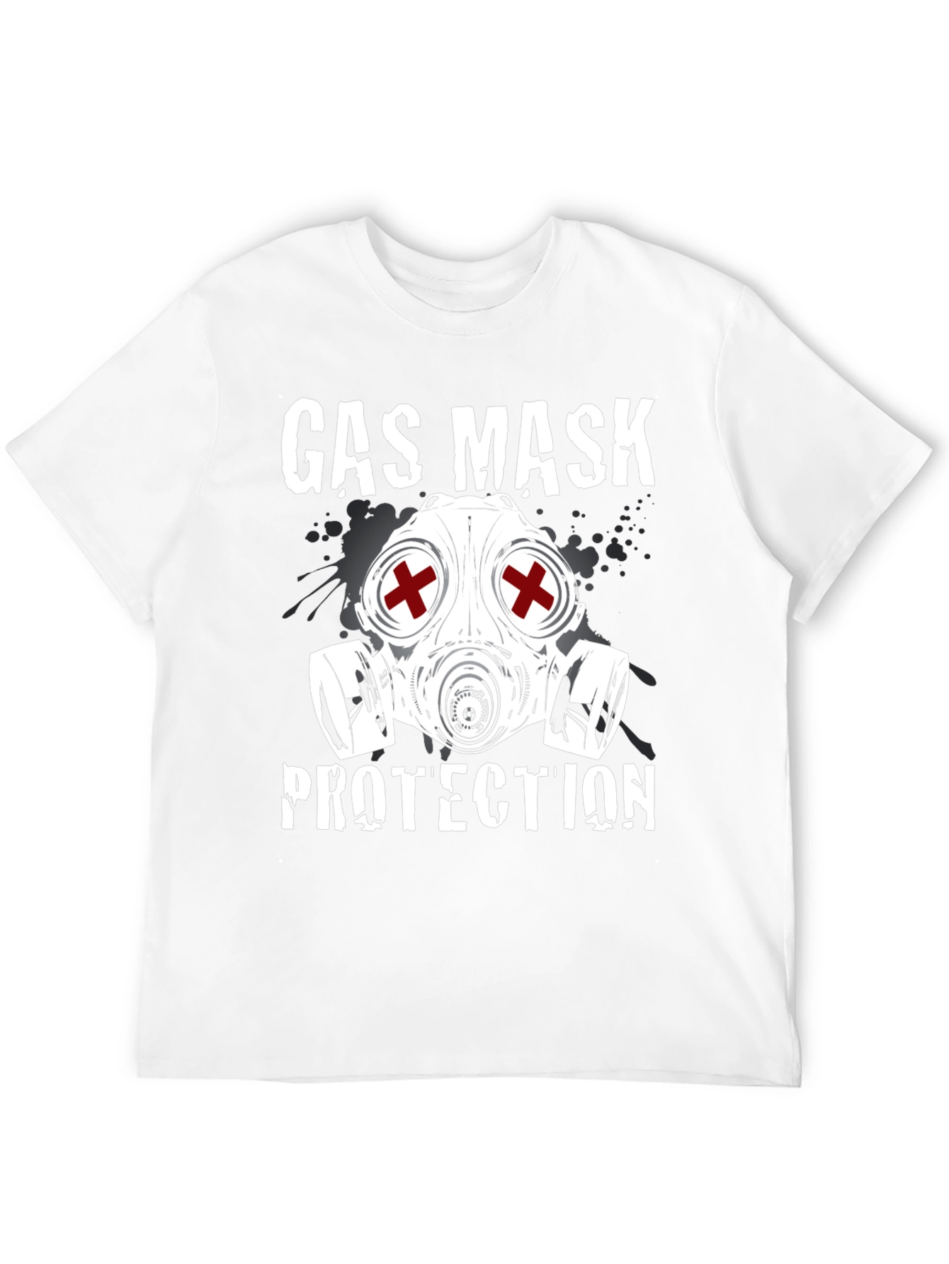 Gas Mask Protection Graphic Tee