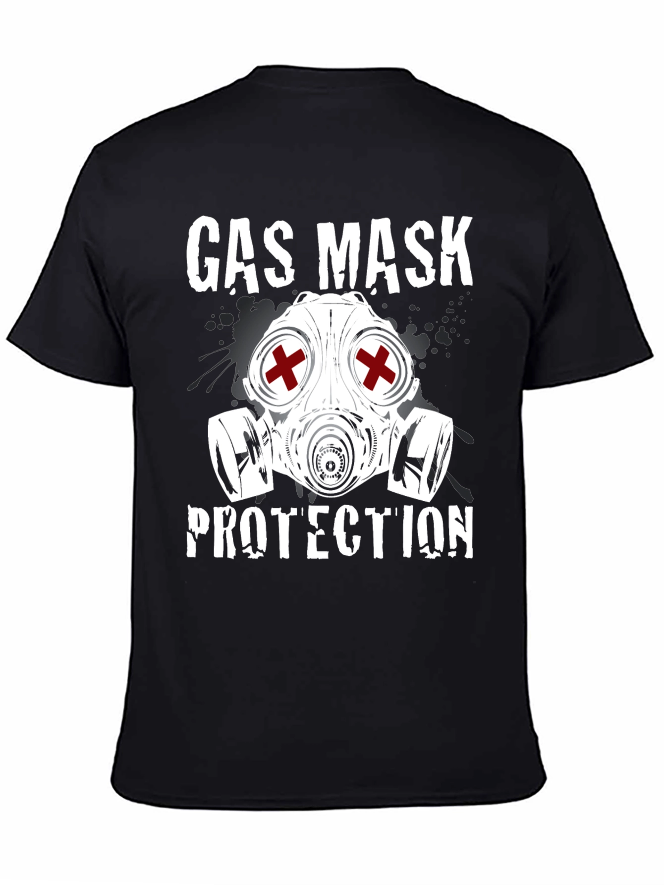 Gas Mask Protection Graphic Tee