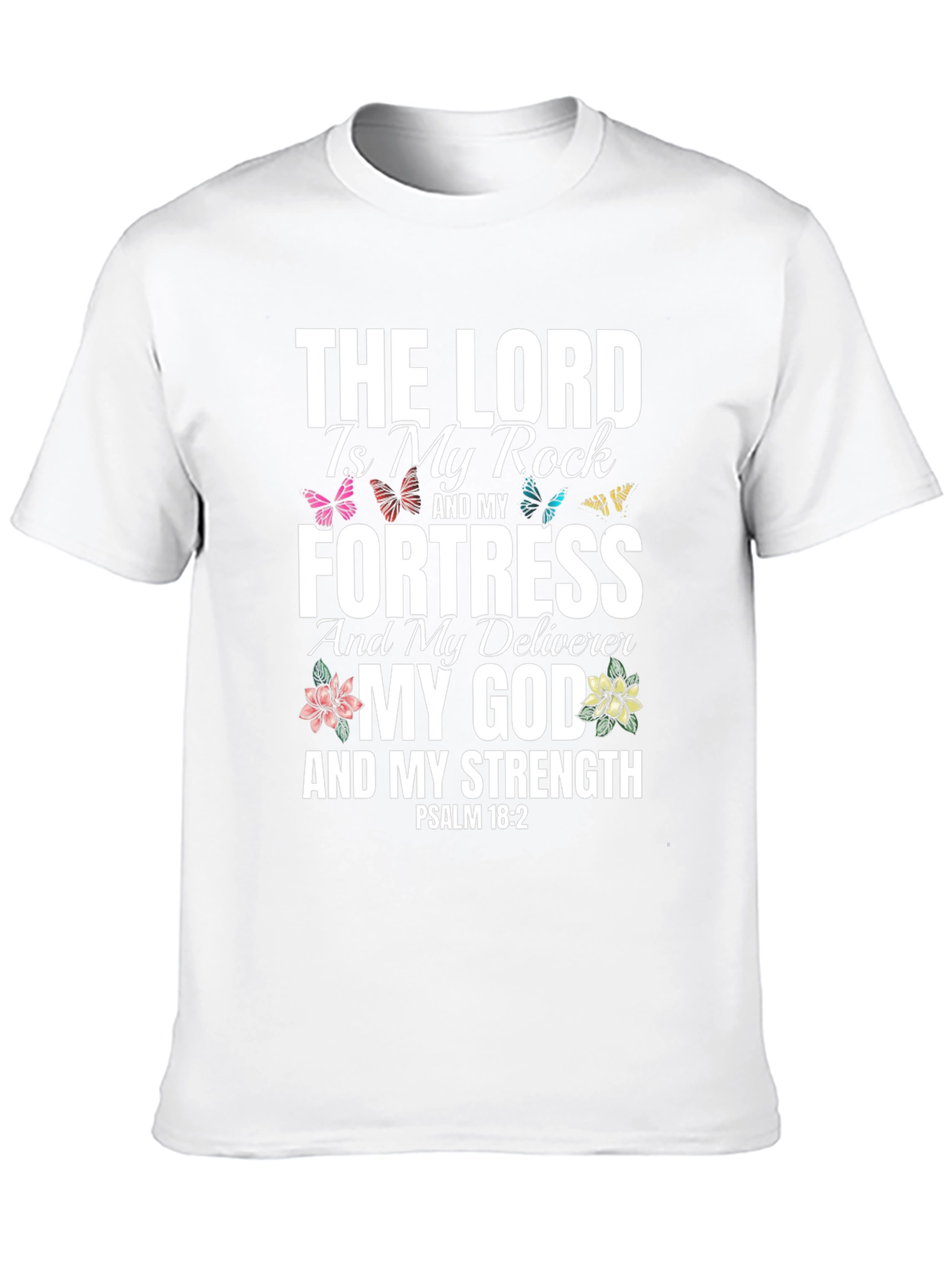 The Lord is My Rock Christian T-Shirt