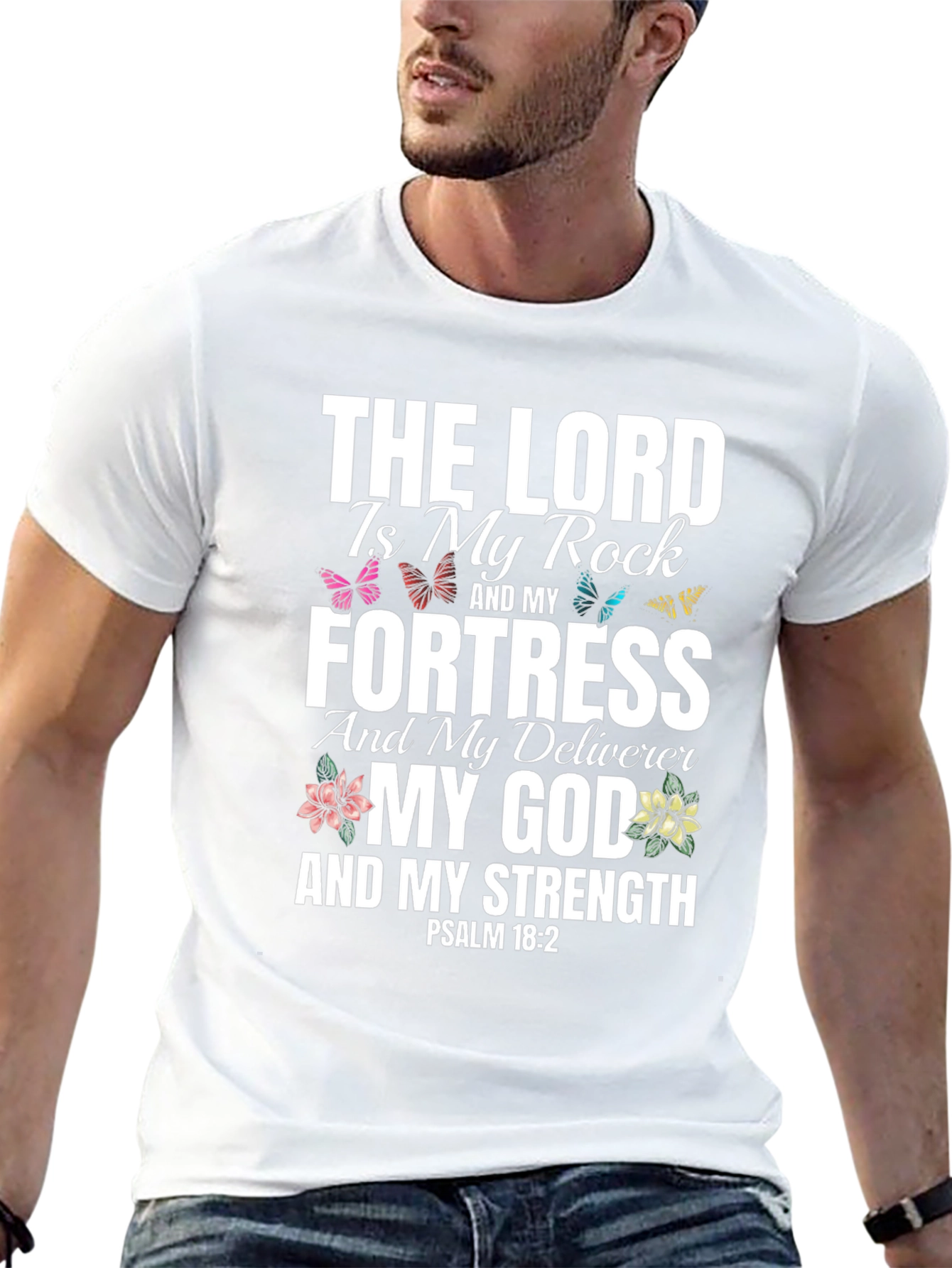 The Lord is My Rock Christian T-Shirt