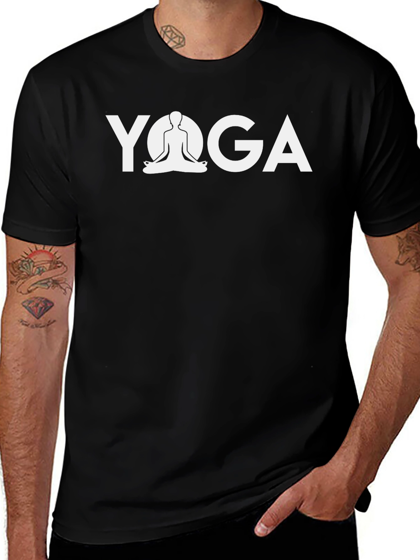 Yoga Graphic Tee - Meditate in Style!