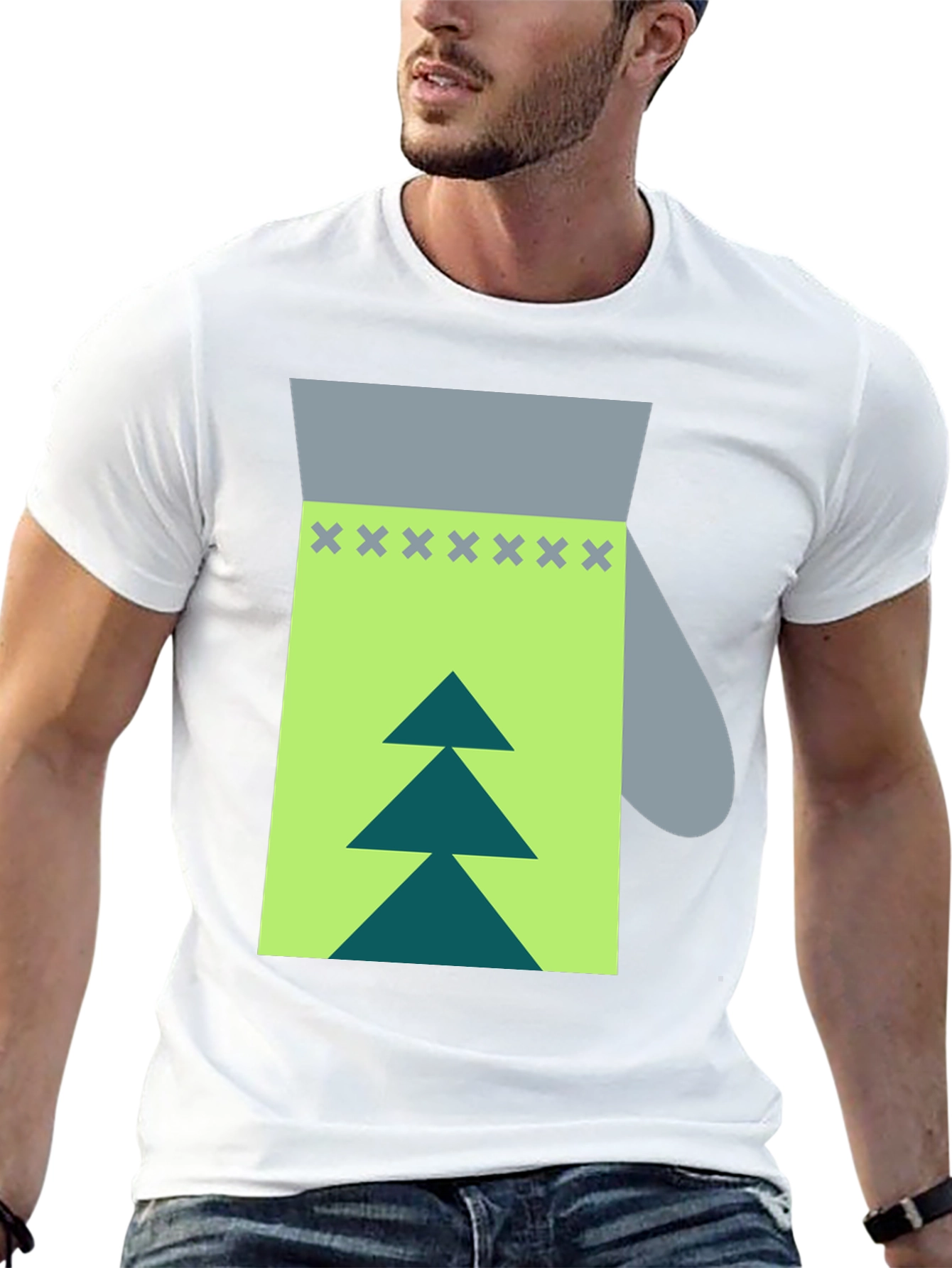 Festive Mitten Graphic Tee