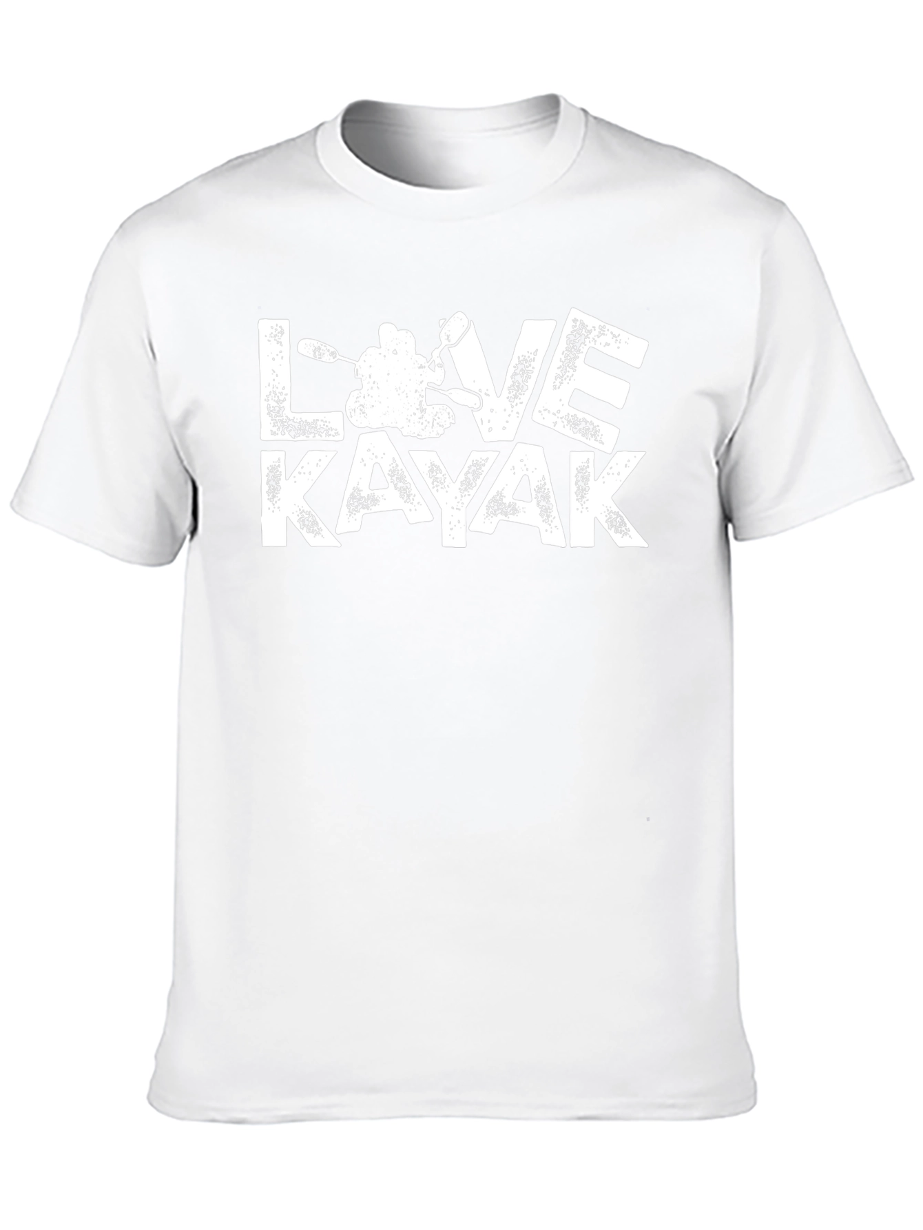 Love Kayak Black T-Shirt